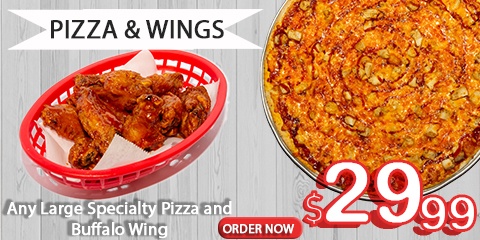 PIZZA WINGS SPECIAL(DEAL)